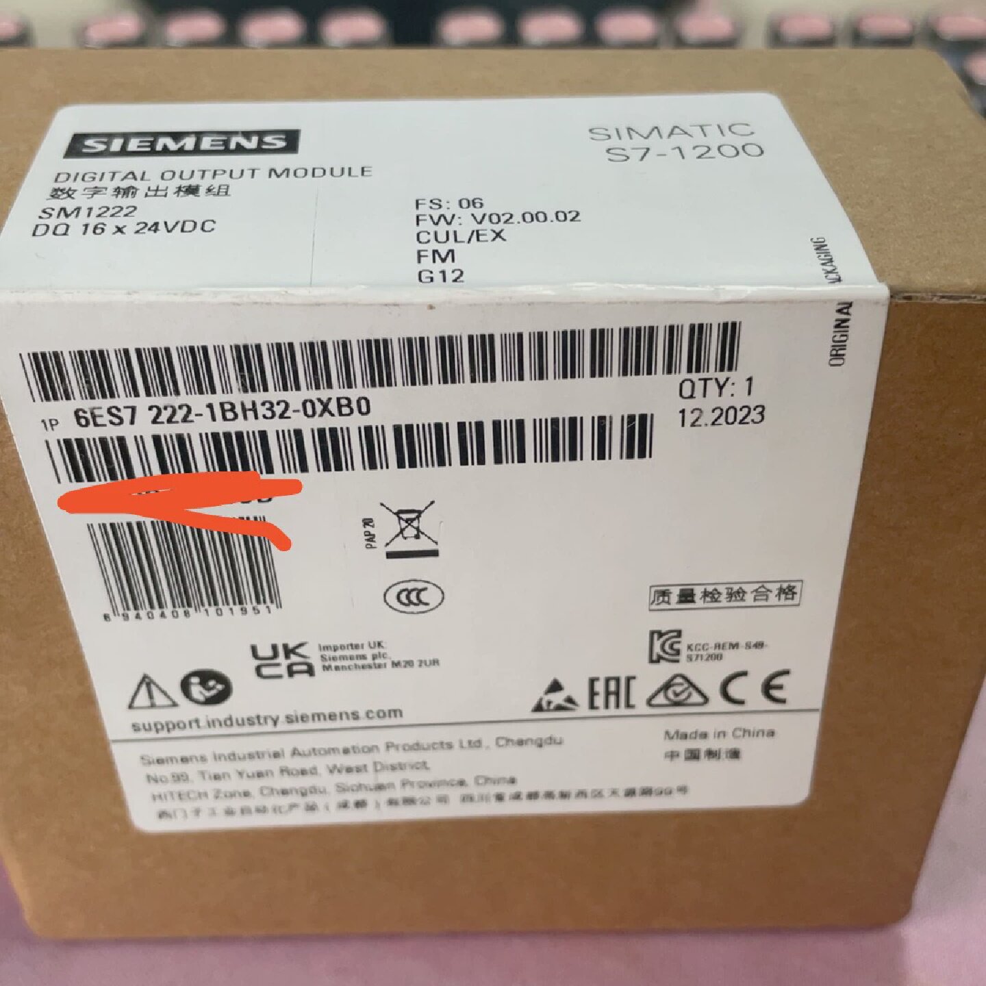 询价-6ES72221BH320XB0联系图片