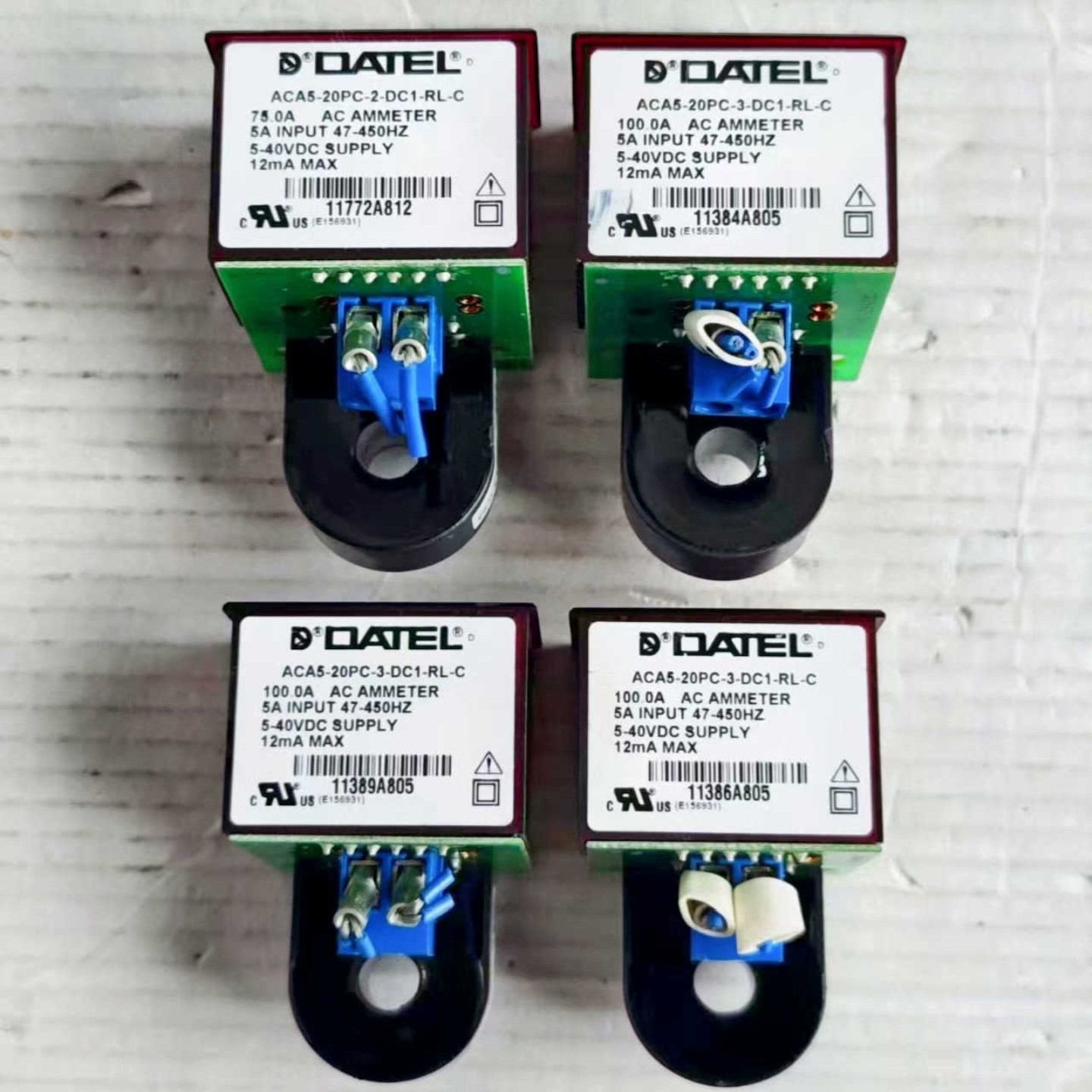 售前询价适用DATEL四位数字安培计 ACA5-20PC-3-DC1-R议价