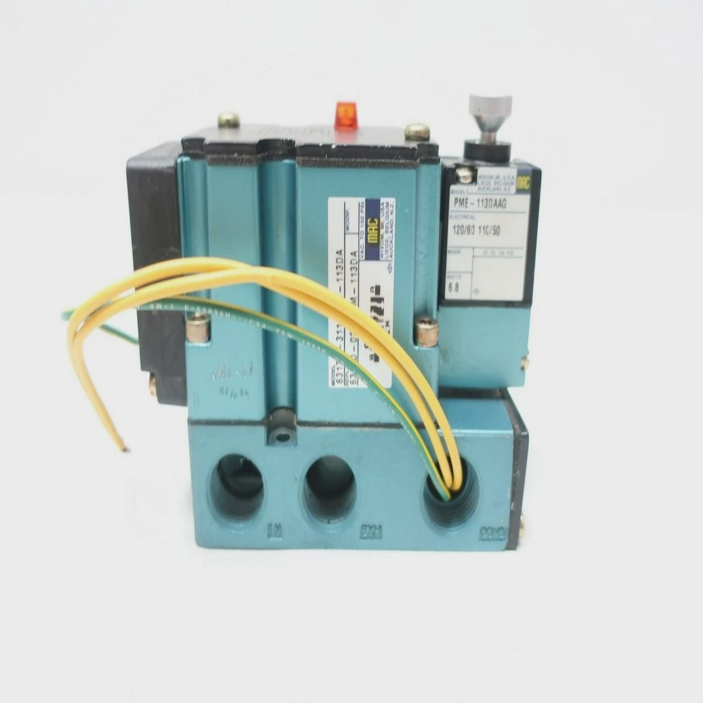 Mac6313D-311-PM-113DA气动电磁阀120v-ac150psi