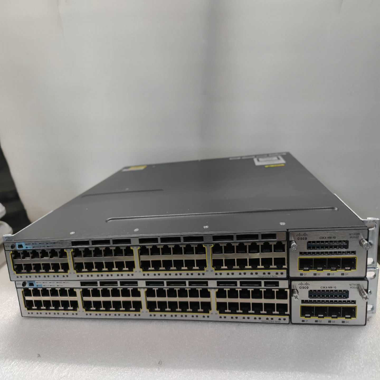 二手CISCOWS-C3750X-48T-E双电源带C3--议价商品