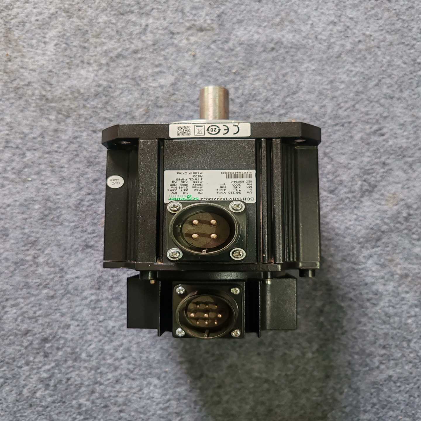 施耐德伺服电机BCH16HM15232A6C2现货拆机件--议价商品