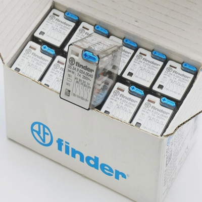 10xFinder55.34.9.024.0040Miniatur-Industrie-Relais-unuse