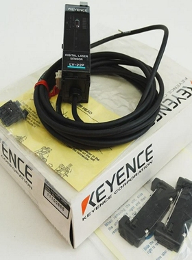 KeyenceLV-22PDigitalLaserSensor-unused/OVP-