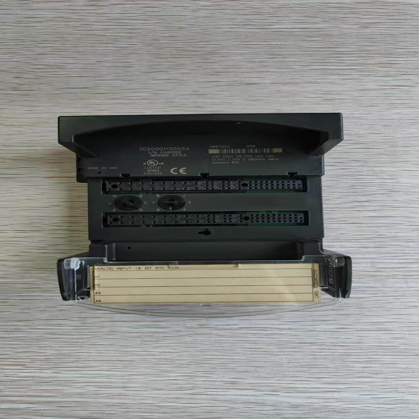 GE  IC200CHS005A（佳毅工控）