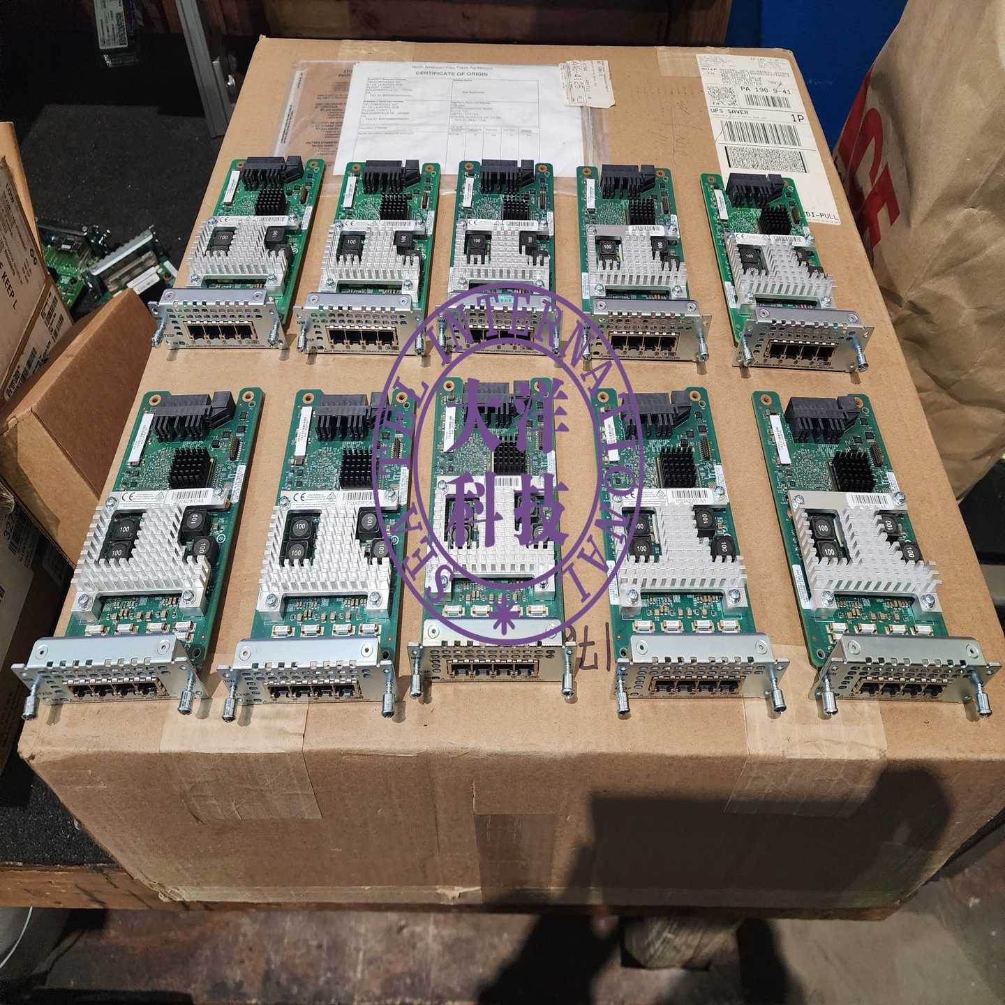 议价NIM-4FXSP思科路由器模块接口卡 4端口FXS/F适用