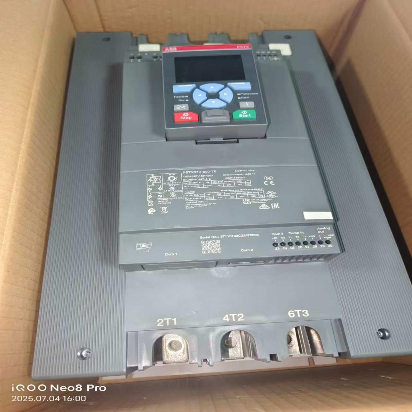 【请询价】ABB软启动器PSTX370-600-70型号PSTX37