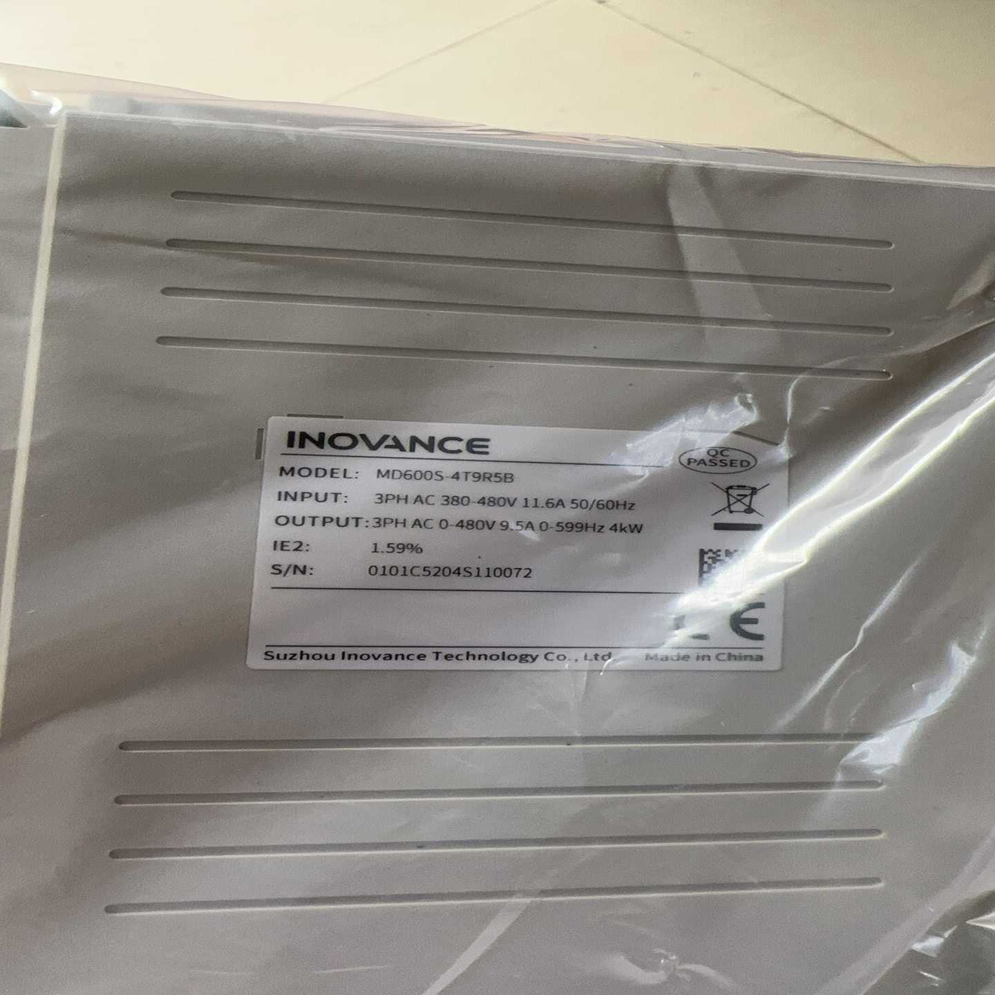 汇川变频器MD600S-4T9R5B询价