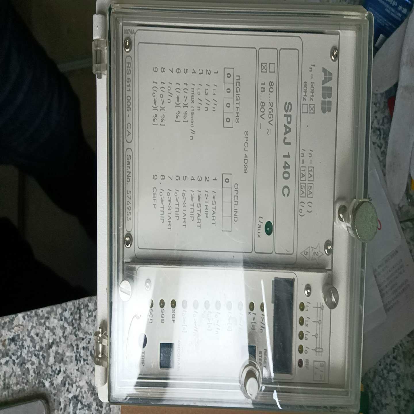拆机ABB综合保护继电器SPAJ140CABB综合保护继电--议价商品