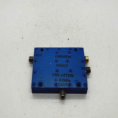Anaren60367PIN衰减器4–8GHz带偏置控制SMA–高频射频
