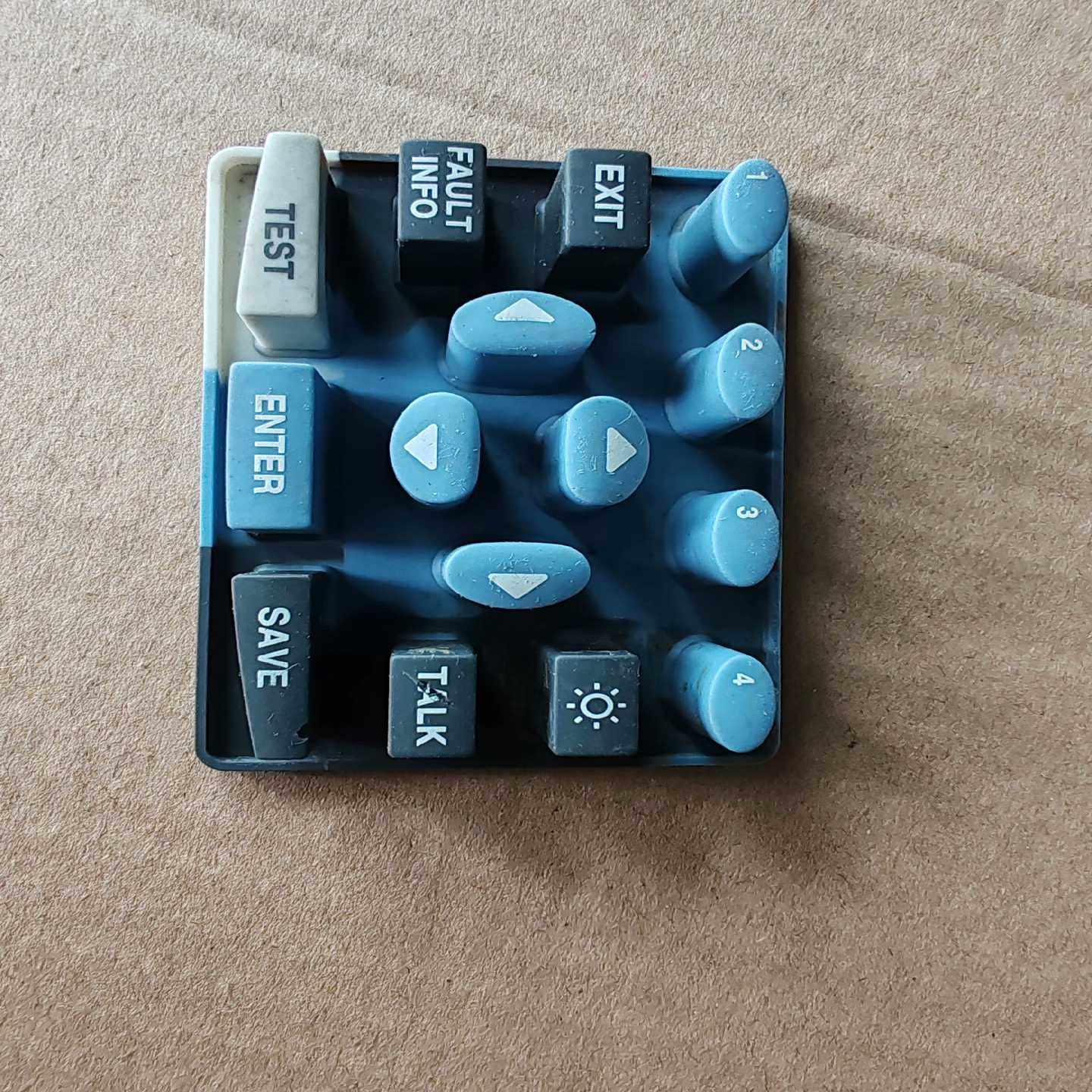 福禄克4000拆机薄膜按键，塑料按键薄膜触摸开关按键膜【鑫鑫商