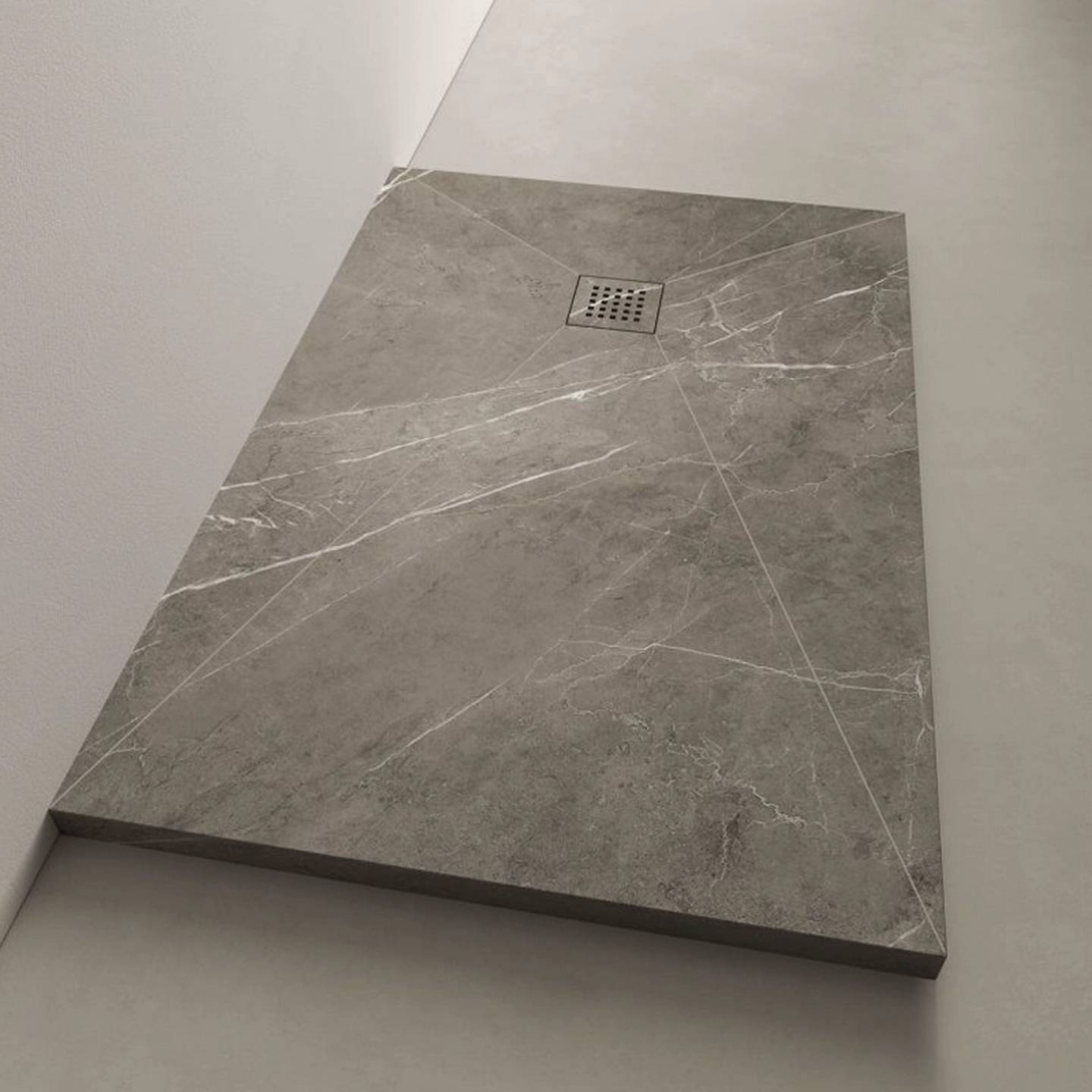 岩板定制淋浴房一体底座卫生间底盆浴室基座防水防滑地板石垫脚石