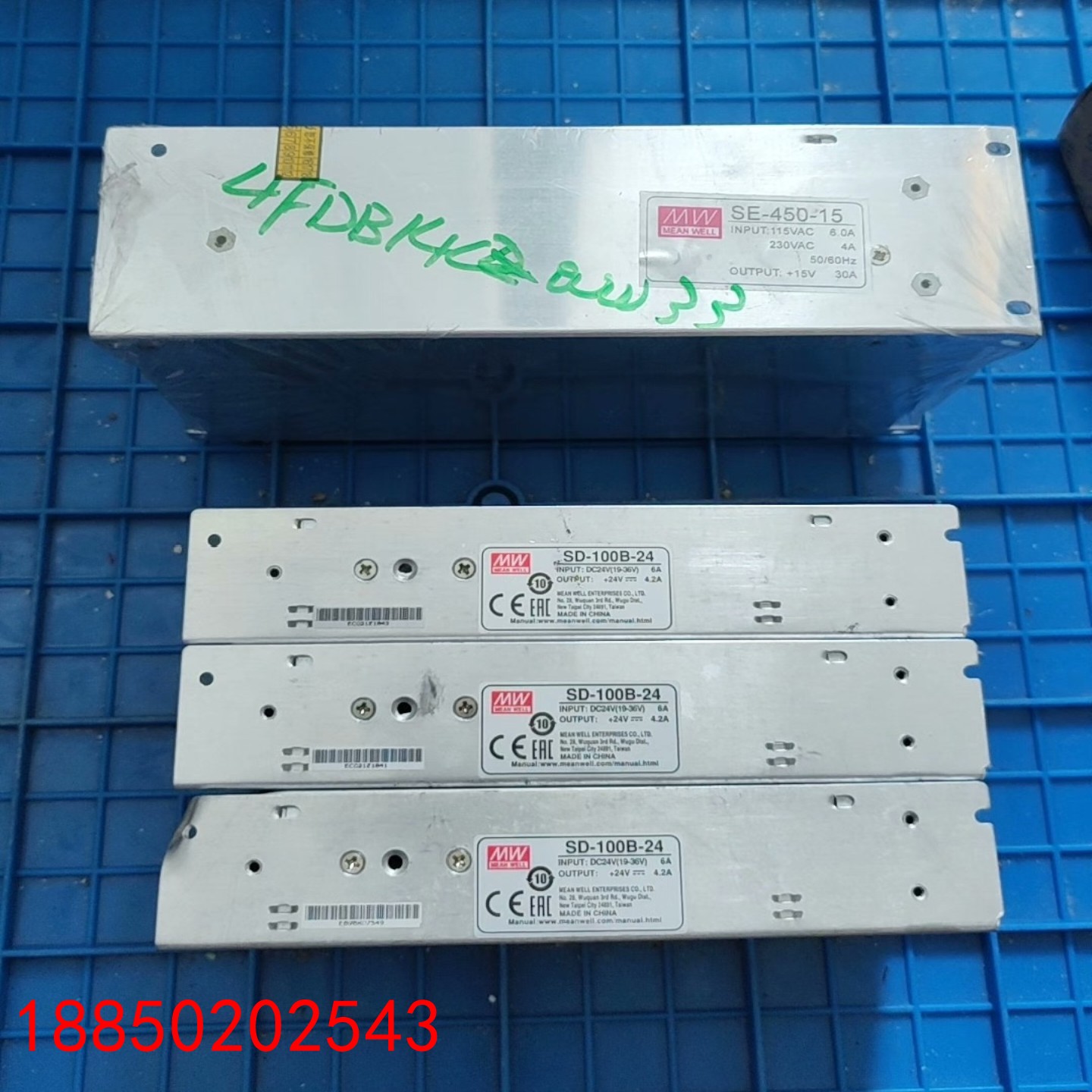 【请询价】明纬 电源 SD-100B-24 SE-450-15 全新