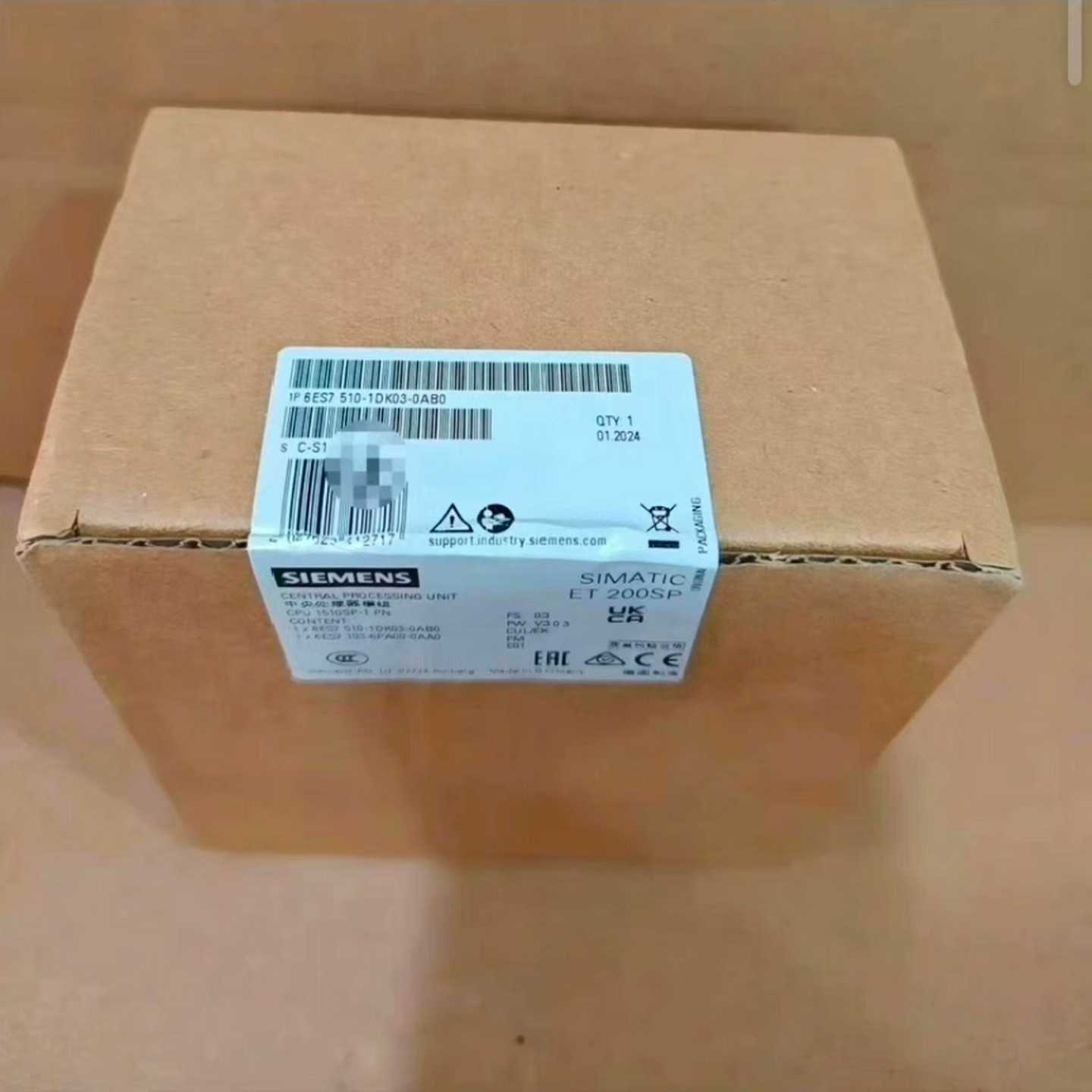 6ES7510-1DK03-0AB0，西门子中央处理器模组--议价商品