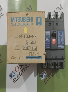 MITSUBISHINF100-HPCIRCUITBREAKER50A440VAC50KAFREEFA