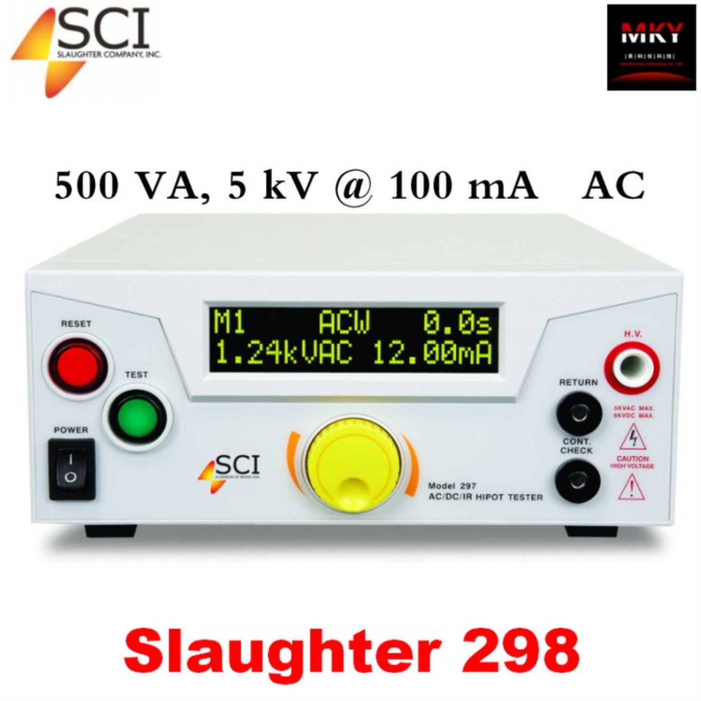 售前询价SCI Slaughter 296交直流耐压测试仪 AC5KVDC6KV