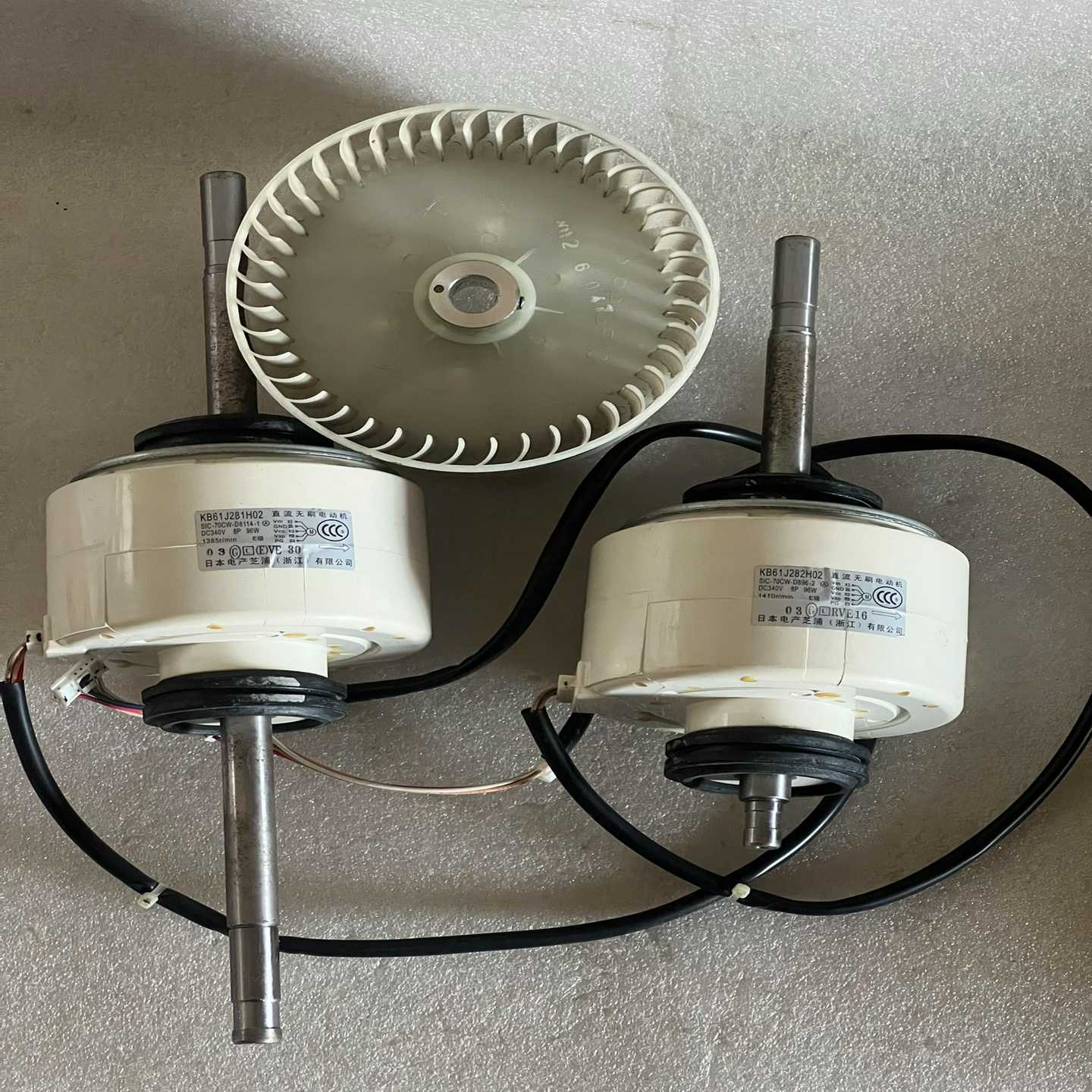 三菱空调风管机直流电机，型号KB61J281H02和KB61--议价商品