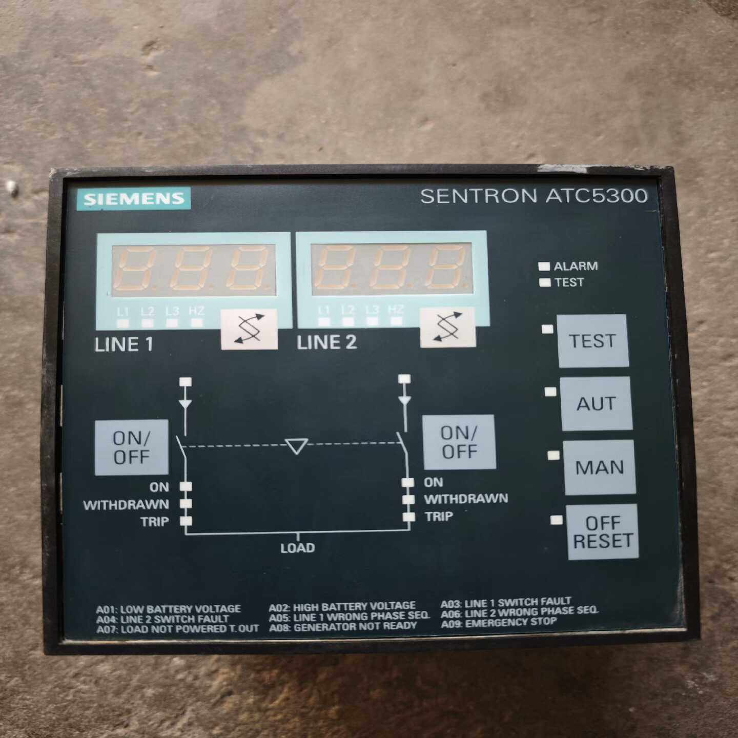 【议价】双电源自动转换开关控制器型号SENTRON适用
