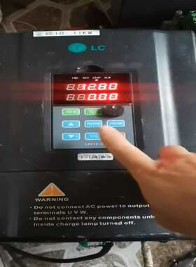 11/15kw菱川LCV12-H变频器，功能成色新外观完询价