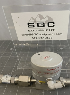 FujikinNCPneumaticValveO.P.0.340.49MPa