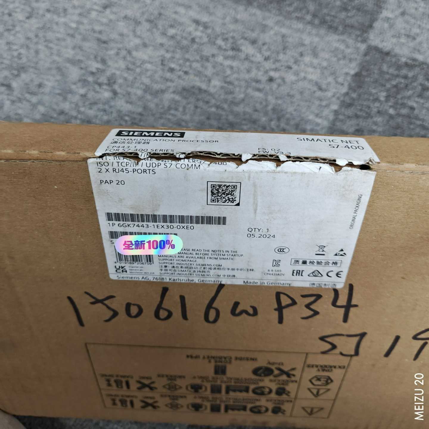 【议价】6GK7443-1EX30-0XE06GK7443-1适用