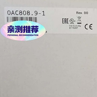 溢价-0AC808.91 X20CM1941 X20SO6530