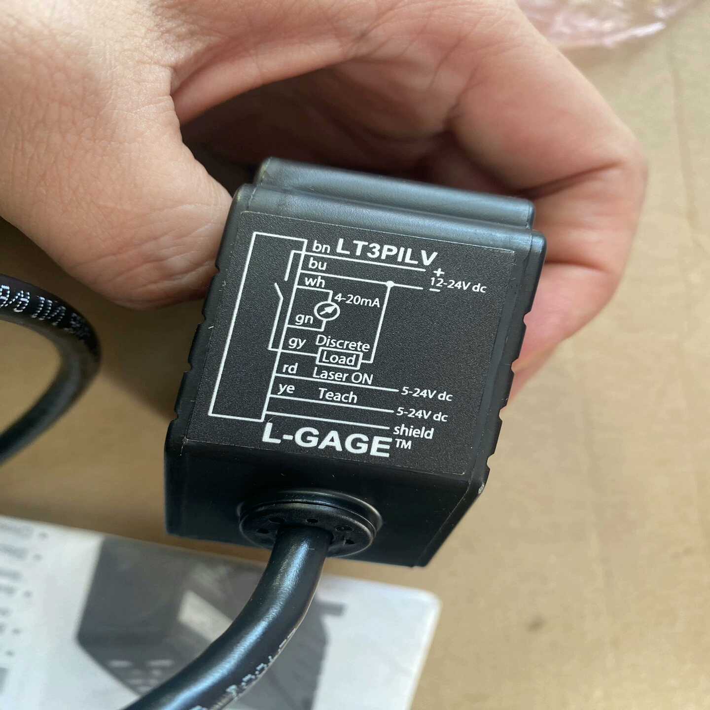 【议价】美国邦纳BANNER激光测距传感器LT3PILV 正