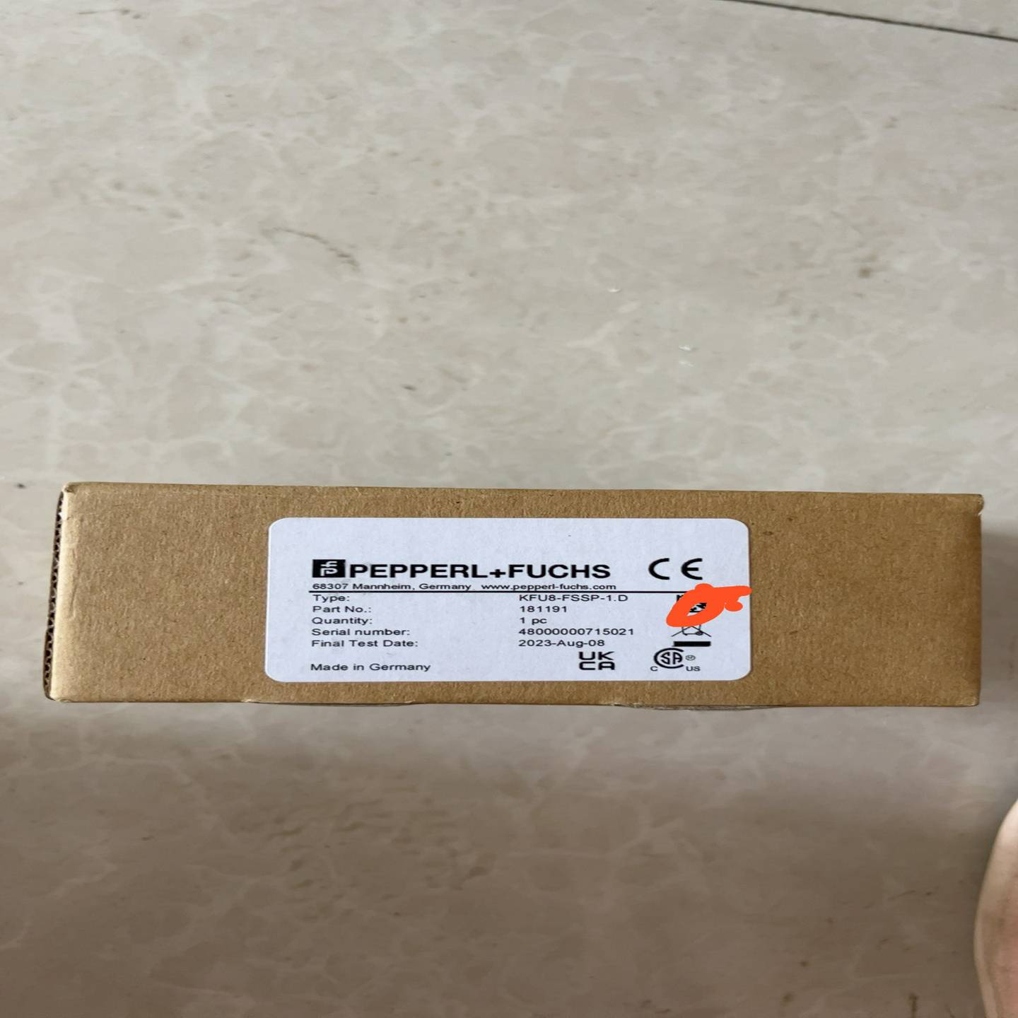 【议价】倍加福KFU8-FSSP-1.D