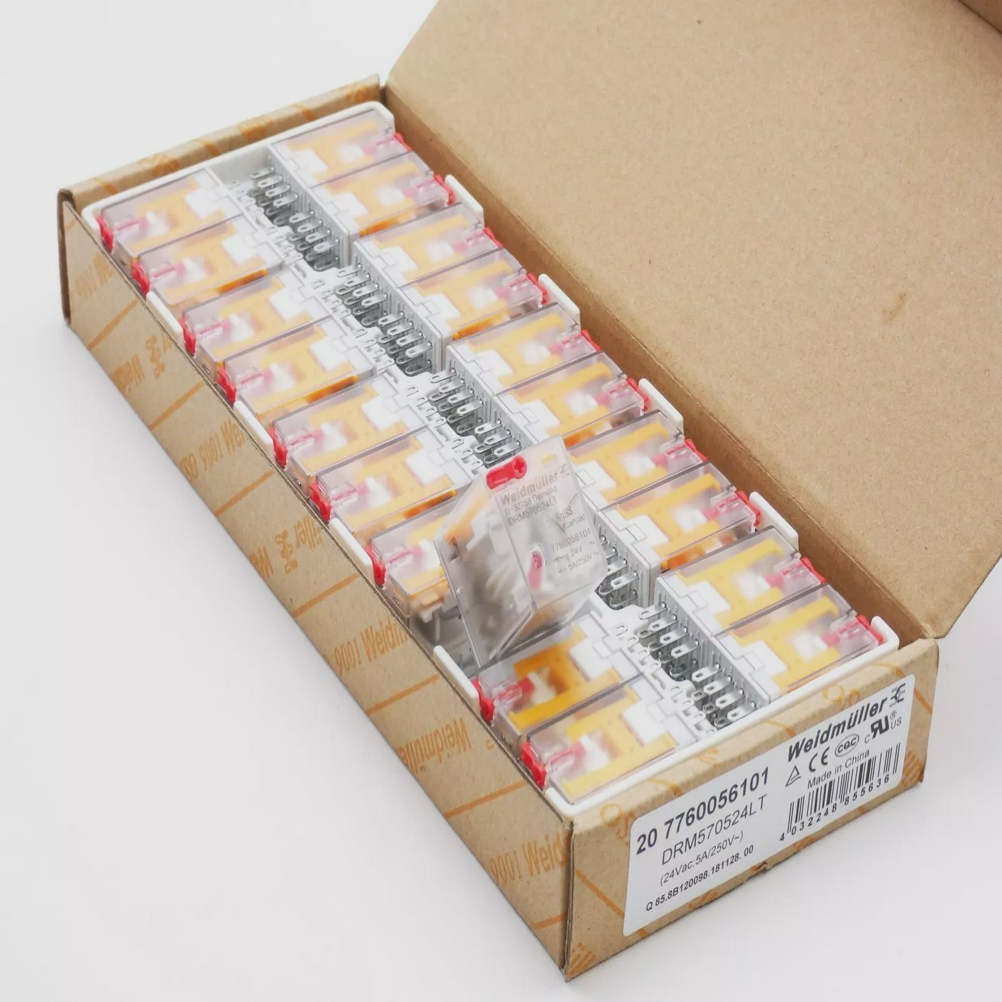 20xWeidmller7760056101DRM570524LTDRM570524LT24VAC5A/