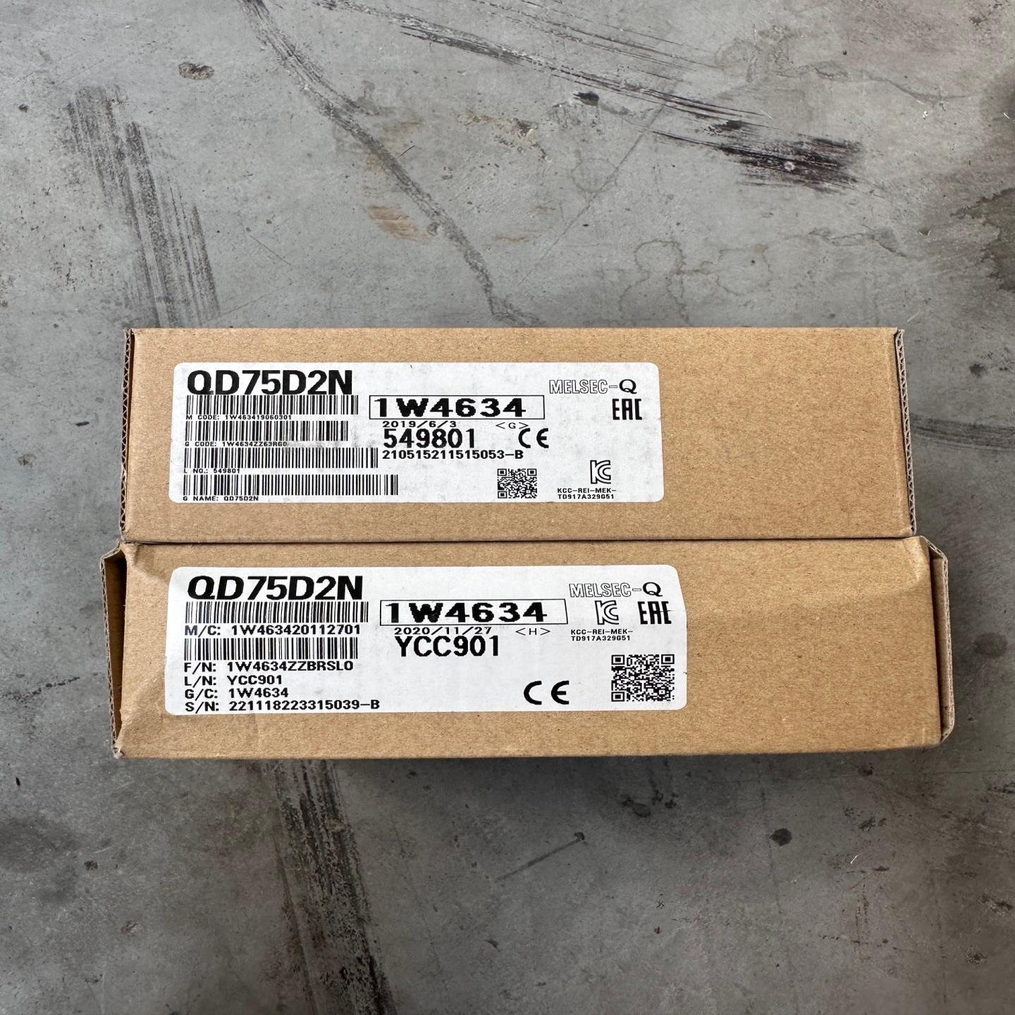 三菱PLC定位模块QD75D2N，日本原装正品，全新未拆封--议价商品