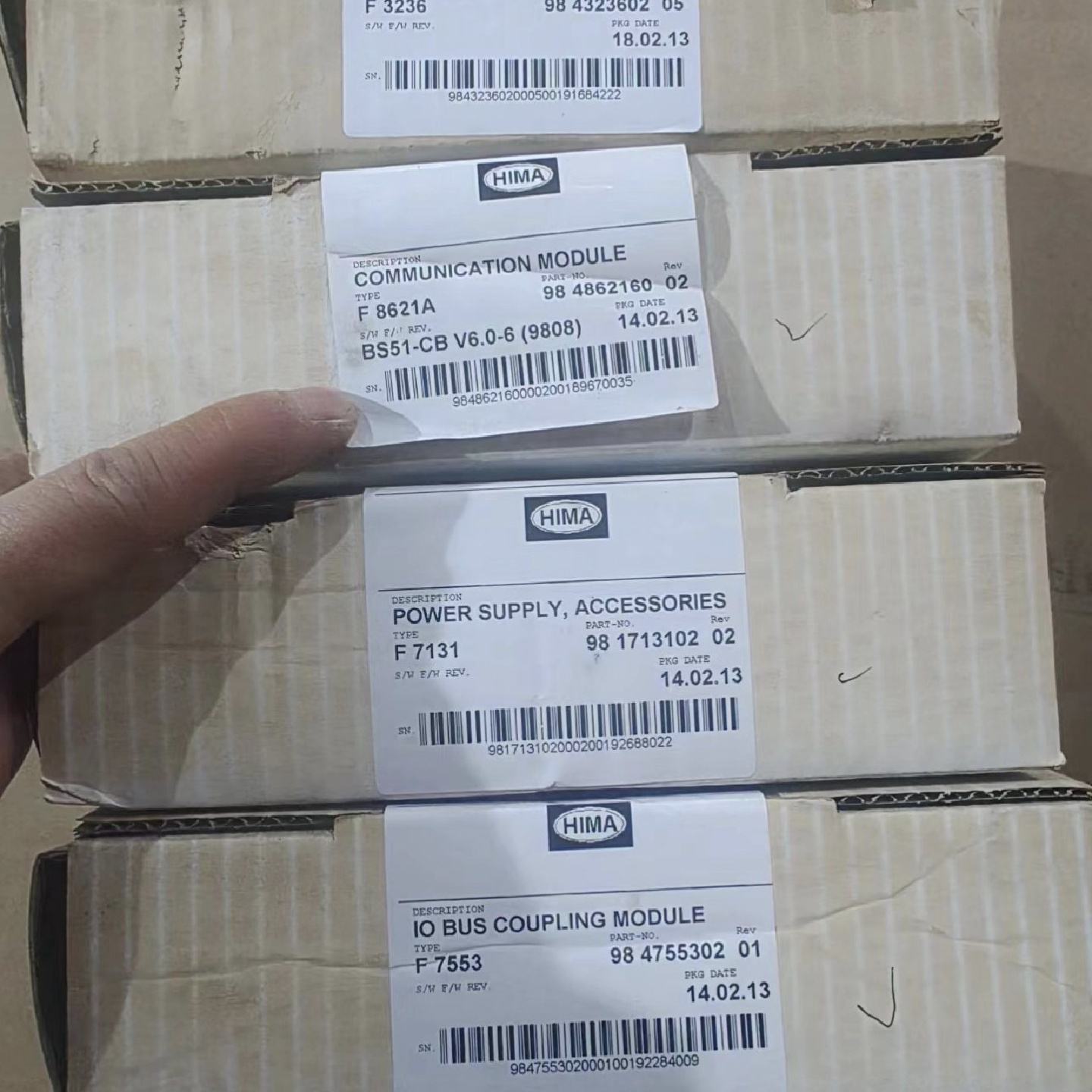 【议价】黑马HIMA卡件，F7553   F8621A  F7131适用214