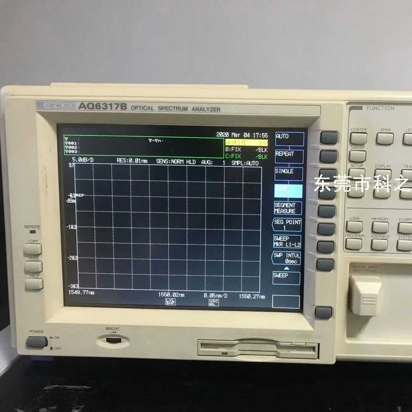 租售YOdKOGAWA/横河AQ6374AQ6360AQ6373B光谱分析仪