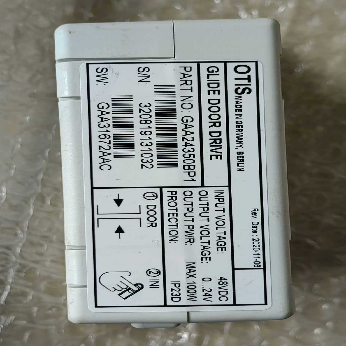 奥的斯AT120门机盒变频控制器GAA24350BP1电梯配-询价客服
