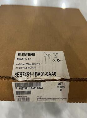 6ES7461-1BA01-0AA0仅开封询价