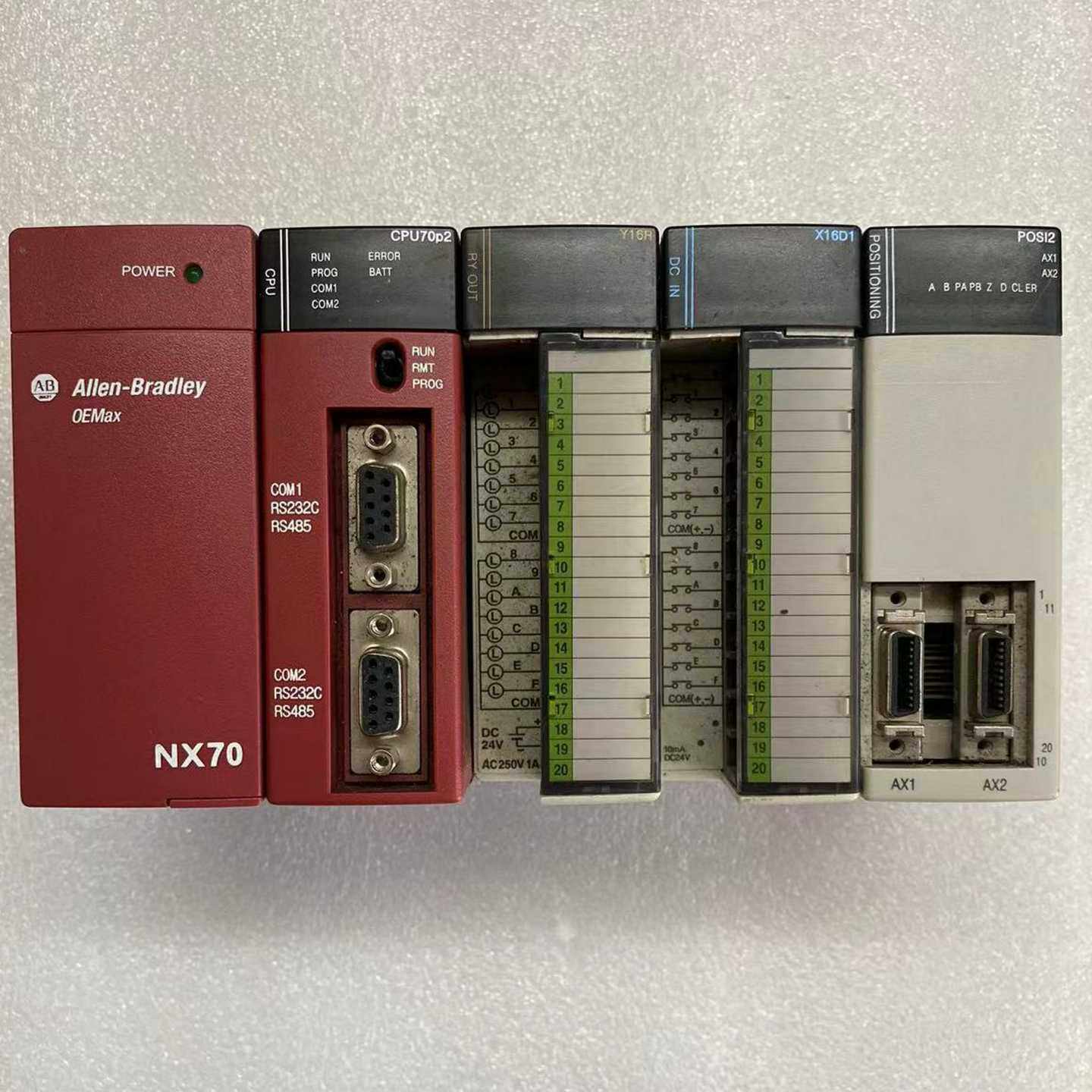 AB罗克韦尔可控制器模块，CPU70P2，X16D1，Y16【博航商行】