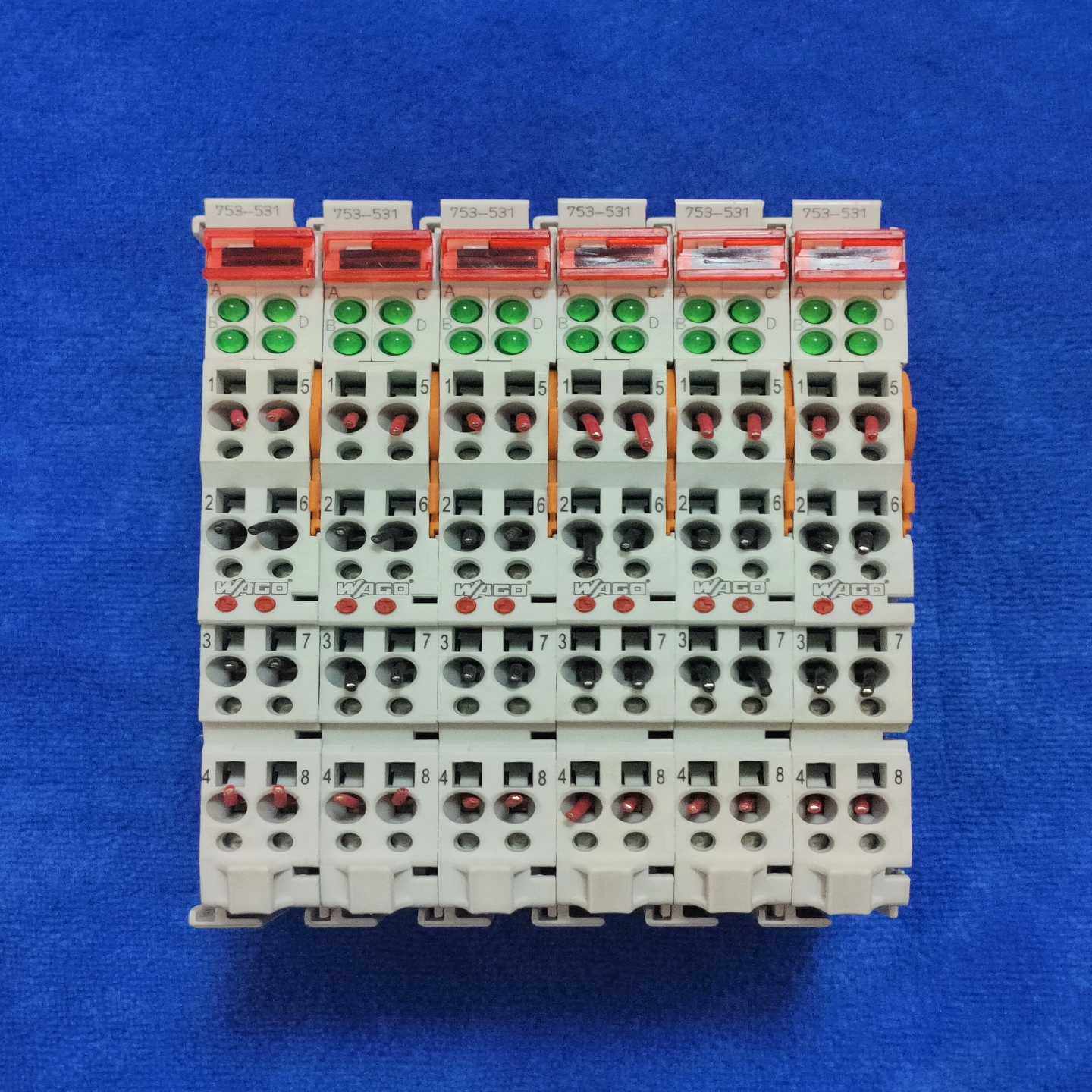 WAGO万可753-531模块拆机件成色漂亮功能包好--议价商品