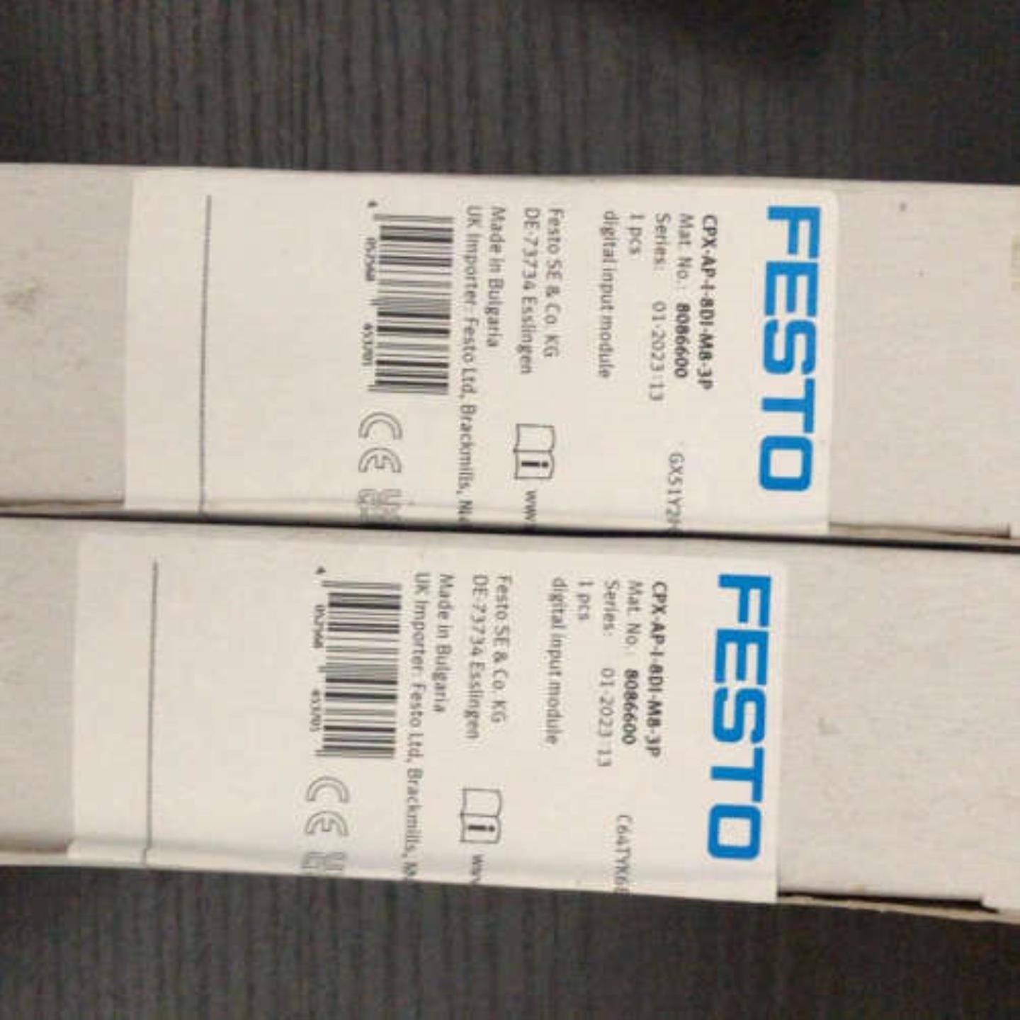 售前询价维修议价festo费斯托CPX-AP-I-8DI-M8-3P感测器模