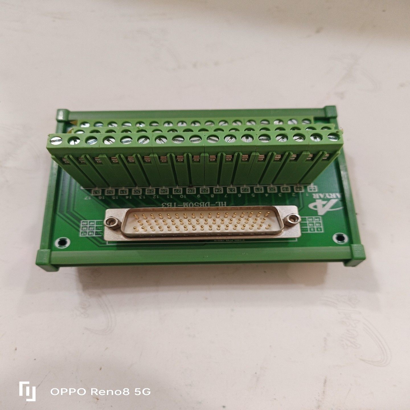 HL-DB50M-TB3中继端子台转接板询价