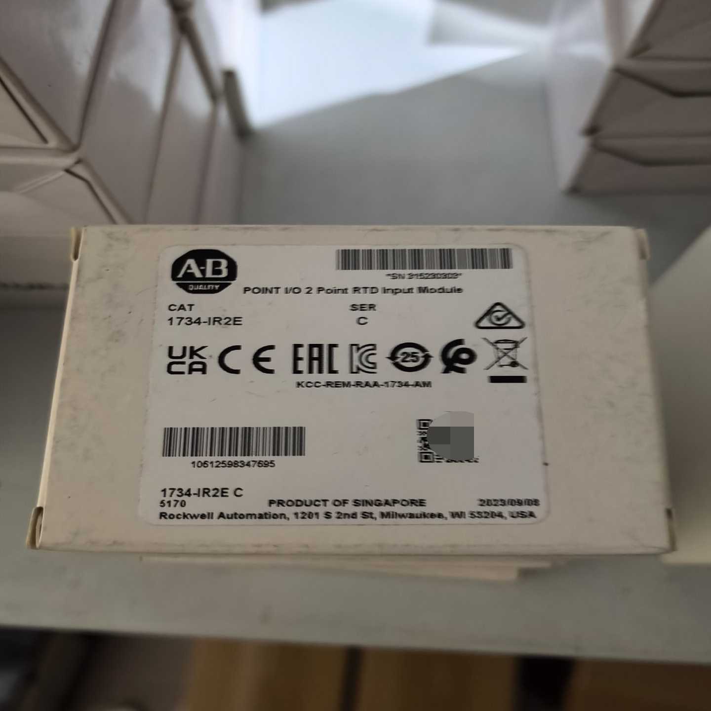 AB罗克韦尔1734-IR2E模块，全新原装正品，新加坡制造