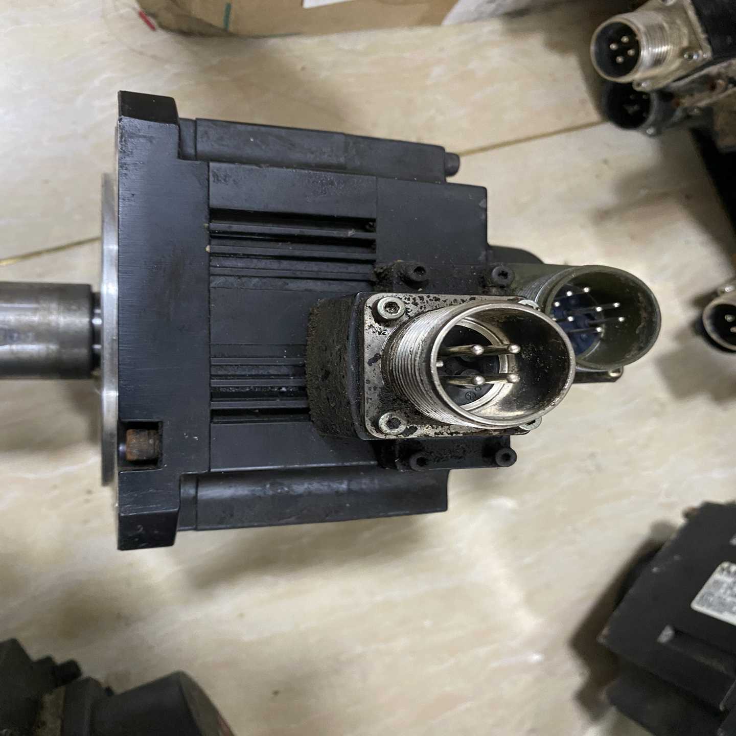 三菱数控伺服电机 HF53S 大森电机A47功能正常，功能正【鑫鑫商