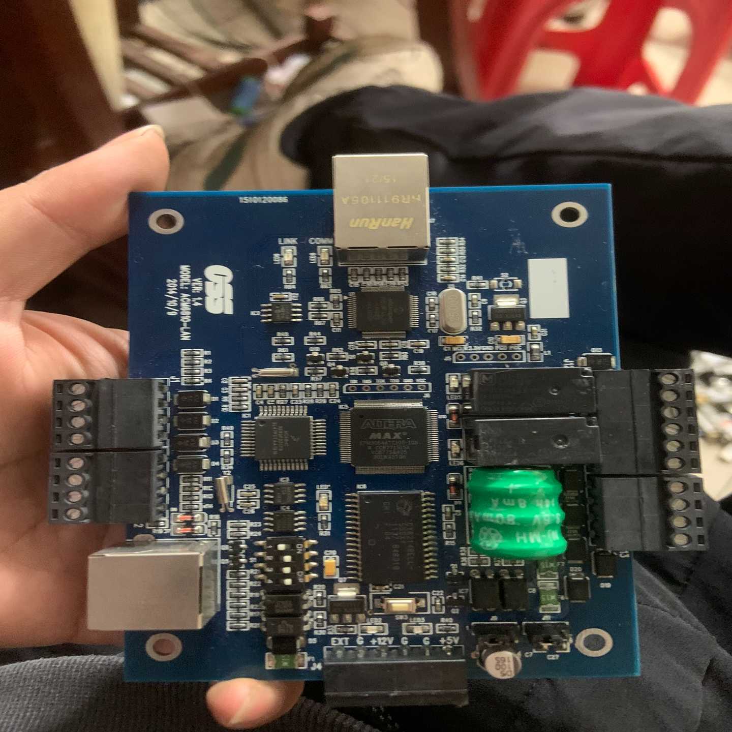 科松门禁控制器ACM6810-LAN主板，软件版本1.4。还~议价
