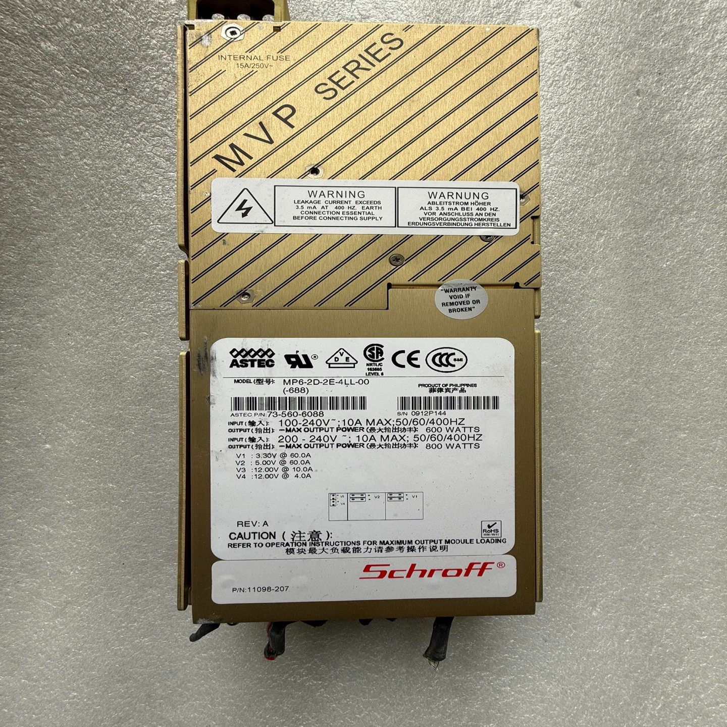 雅达ASTEC  MP6-2D-2E-4LL雅达电源模块 工~询价