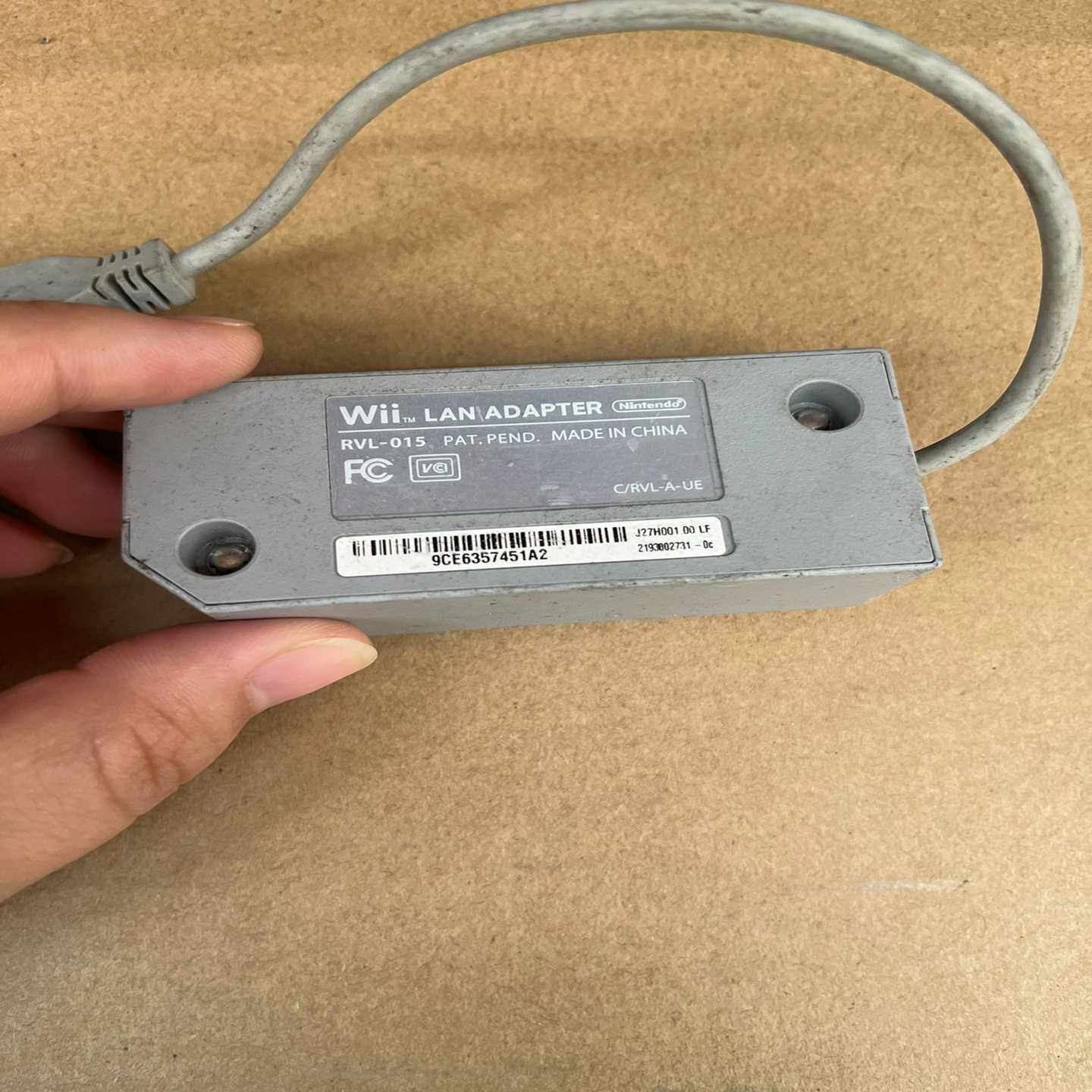 Wii原装有线网络适配器，型号：RVL015USB口连接--议价商品