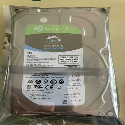 希捷6TB监控硬盘6t硬盘型号ST6000VX001，专为监--议价商品