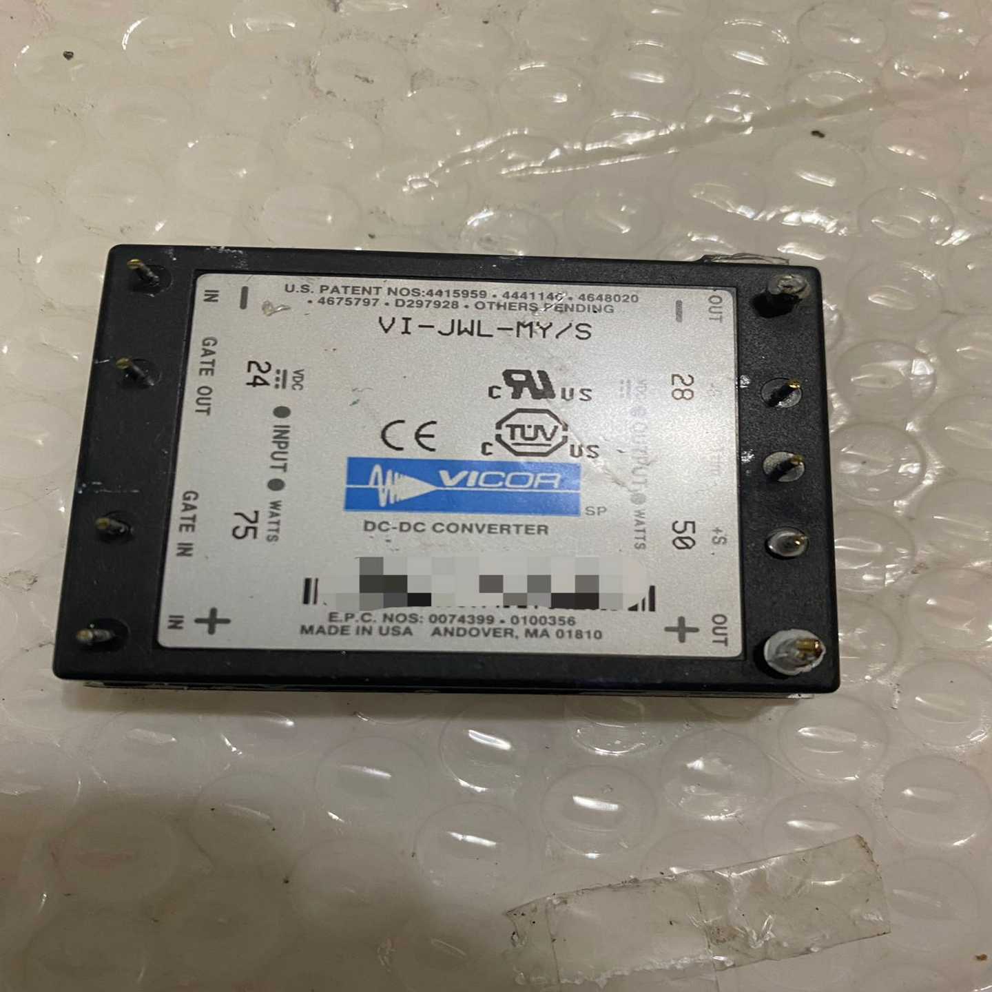 VICOR电源模块 VI-JWL- MY/S[浩蓉商户]