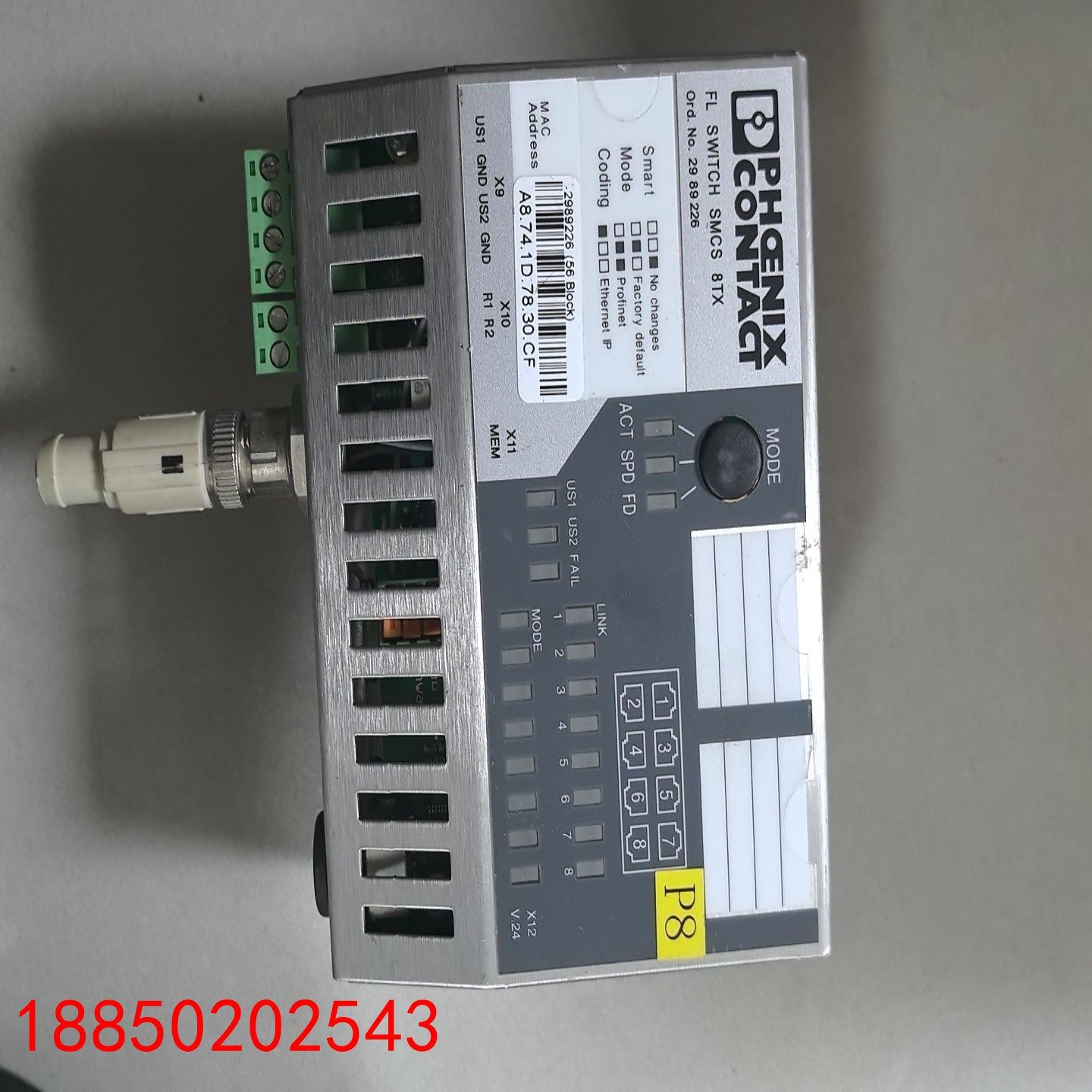 【请询价】菲尼克斯 FL SWITCH SMCS 8TX2989226