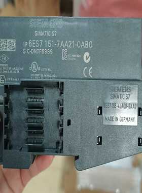 西门子6ES7151-7AA21-0AB0，成色99新，功能--议价商品