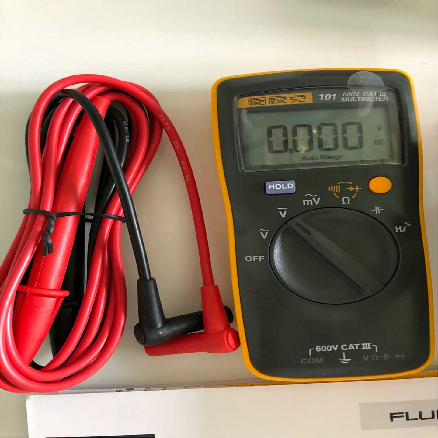 议价2025年到货原装全新FLUKE福禄克数字万用表F101 F