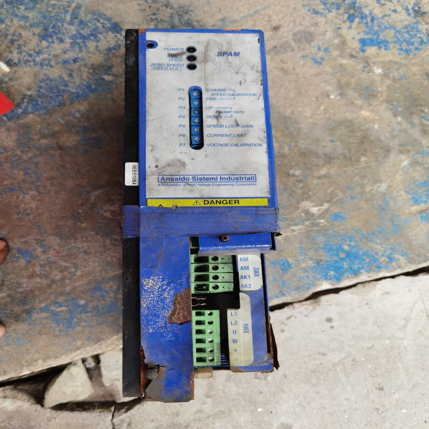 议价安萨尔多ANSALDO励磁控制器SPAM035U1D安萨尔多