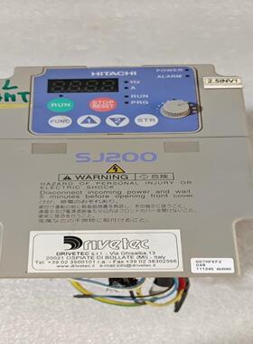 二手拆机日立变频器SJ200075Kw功能正常成色