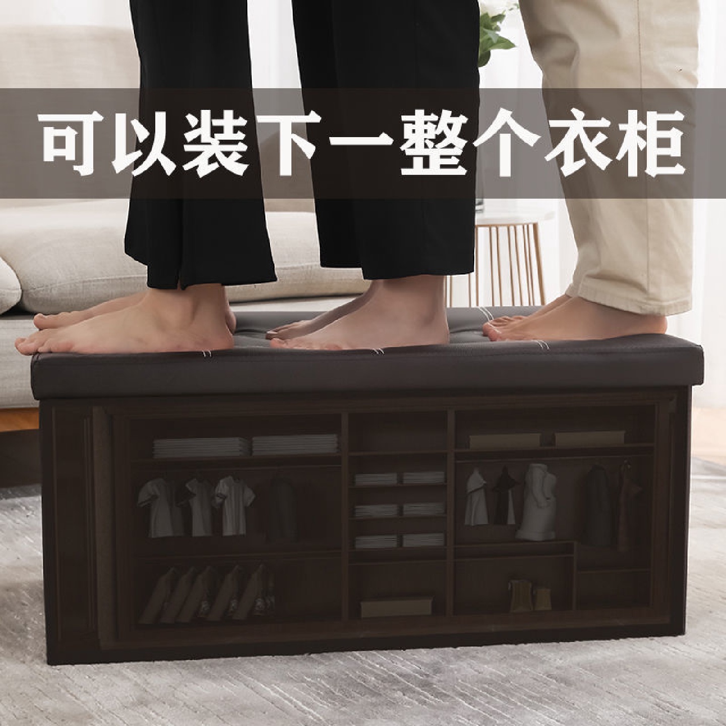 折叠椅凳收纳凳可坐成人家用折叠小板凳家用网红多功能换鞋凳沙发
